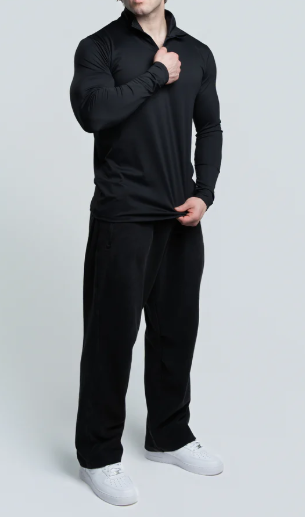 Gebürstete Nylon-Jacke